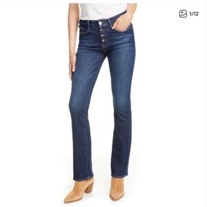 FRAME le mini boot cut jeans button fly size 26